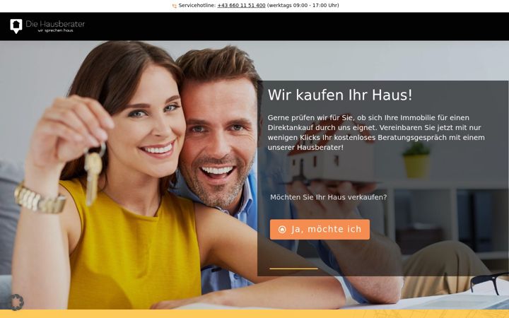 Screenshot of diehausberater.com