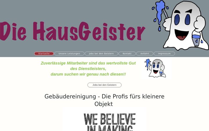 Screenshot of diehausgeister.de