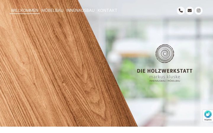 Skærmbillede af dieholzwerkstatt-kluske.de