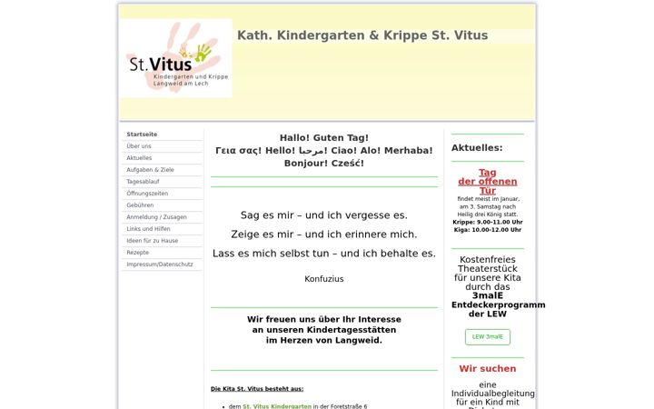 Screenshot of diekleinenracker.de