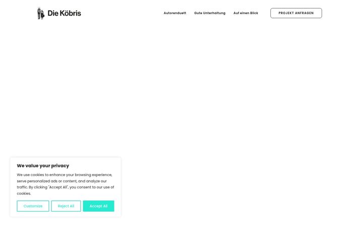 Screenshot of diekoebris.de