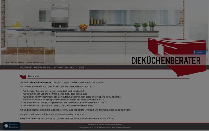 Screenshot of diekuechenberater.de