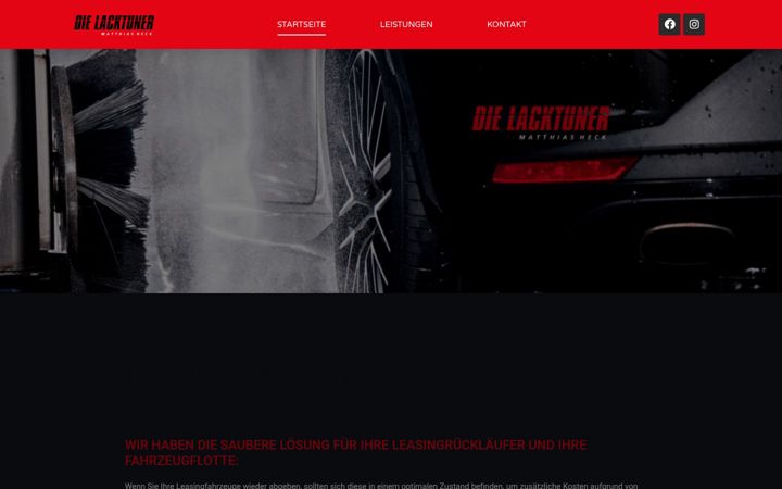 Screenshot of dielacktuner.de