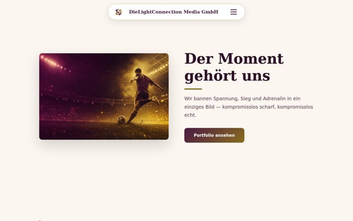 Screenshot of dielightconnection.de