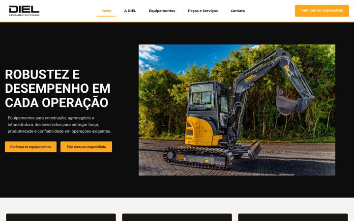 Ekrānuzņēmums no dielmaquinas.com.br