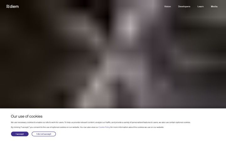 Screenshot of diem.com