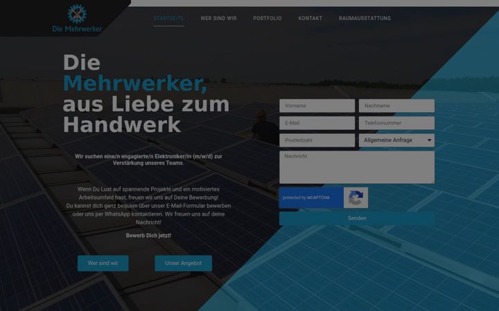 Screenshot of diemehrwerker.de