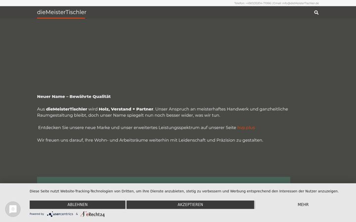 Screenshot of diemeistertischler.de