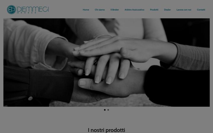 Screenshot of diemmecibroker.it
