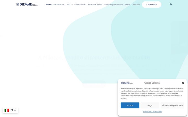 Screenshot of diemmerelax.com