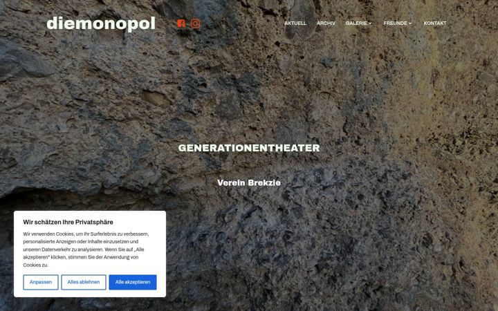 Screenshot di diemonopol.net