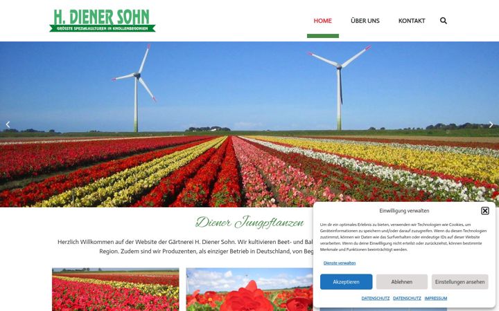 Screenshot of diener-jungpflanzen.de