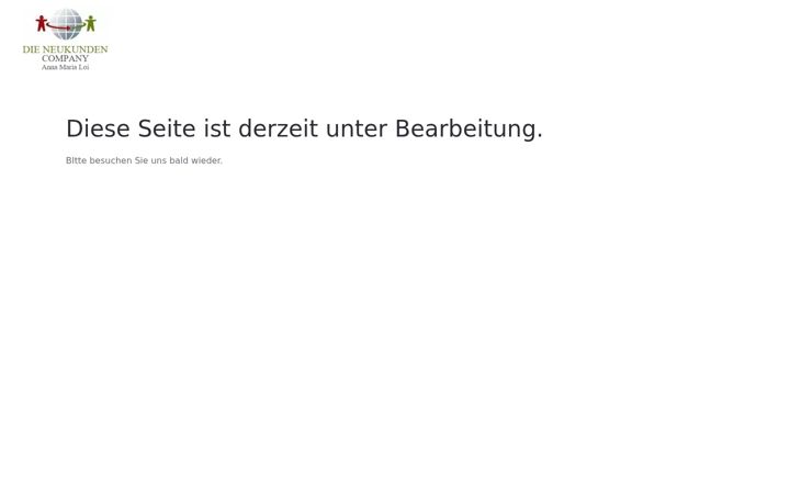 Screenshot of dieneukundencompany.de