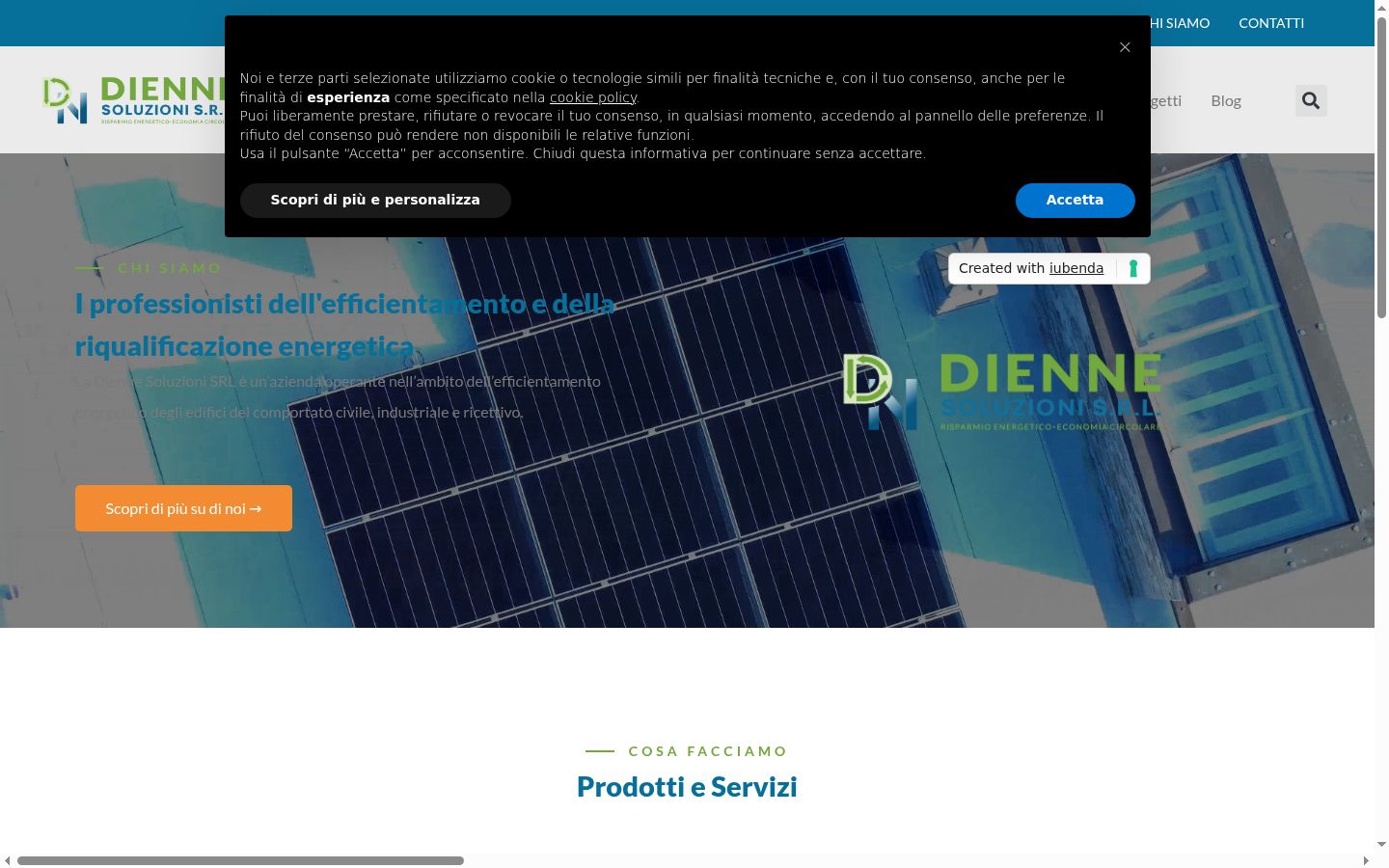 Screenshot des Einwilligungsbanners vor jeglicher Interaktion