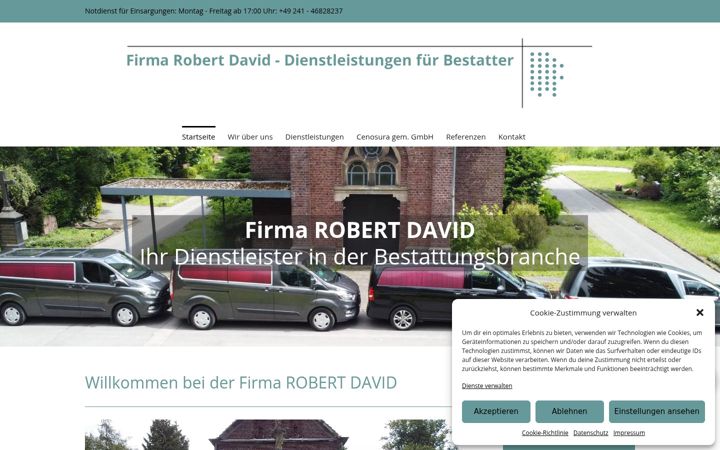 Screenshot of dienstleister-fuer-bestatter.de