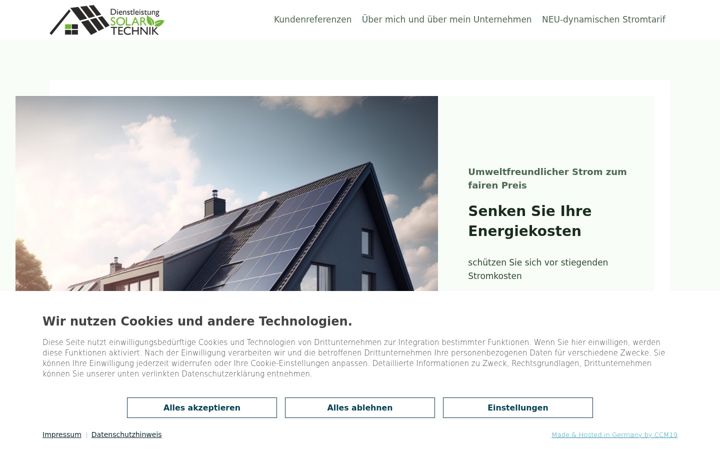 Zrzut ekranu dienstleistung-solartechnik.de