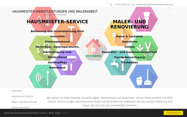 Screenshot of dienstleistungen-alsfeld.de