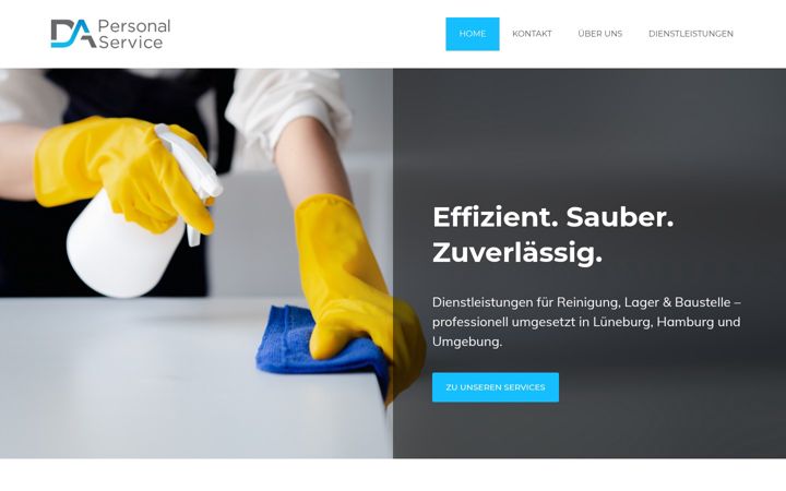 Screenshot of dienstleistungen-da.de