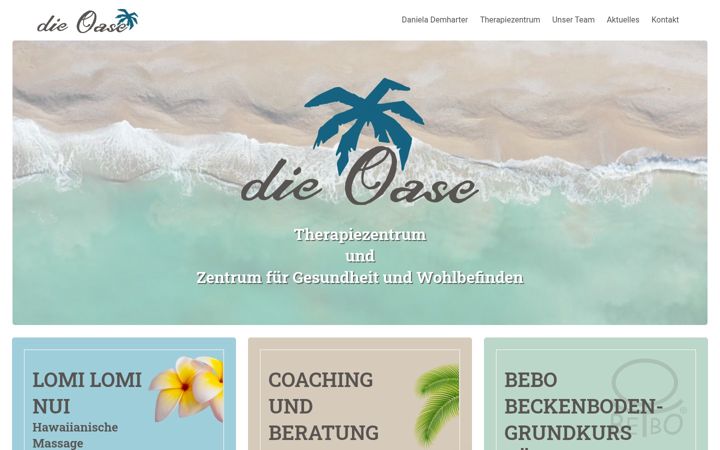 Screenshot of dieoaseaugsburg.de