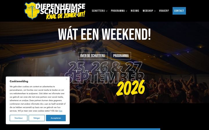 Screenshot of diepenheimseschutterij.nl
