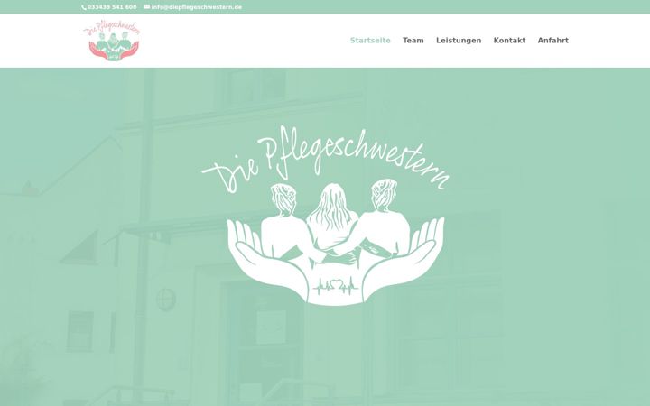 Zrzut ekranu diepflegeschwestern.de