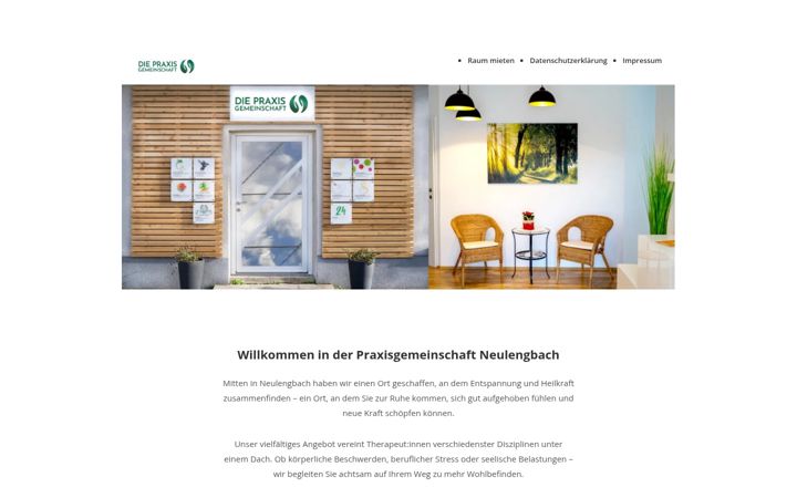 Snimka zaslona za diepraxisgemeinschaft.at