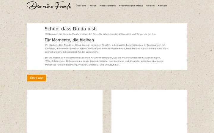 Screenshot of diereinefreude.de