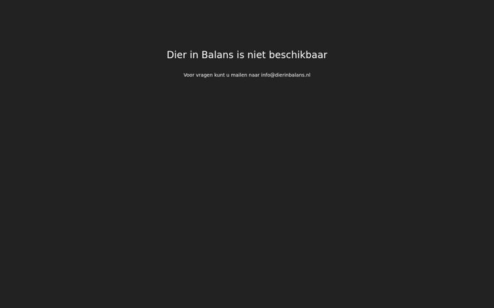 Screenshot του dierinbalans.nl