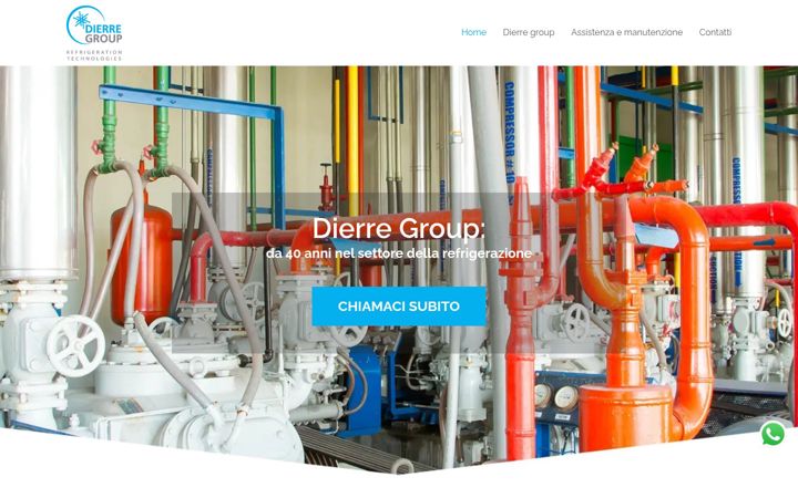 Screenshot of dierre-group.it