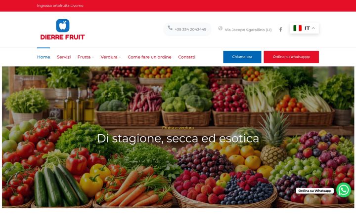 Screenshot of dierrefruit.com