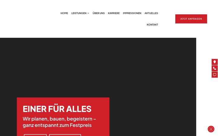 Screenshot stránky diers-bau.de