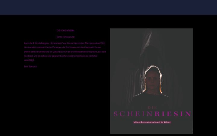 Screenshot of diescheinriesin.de