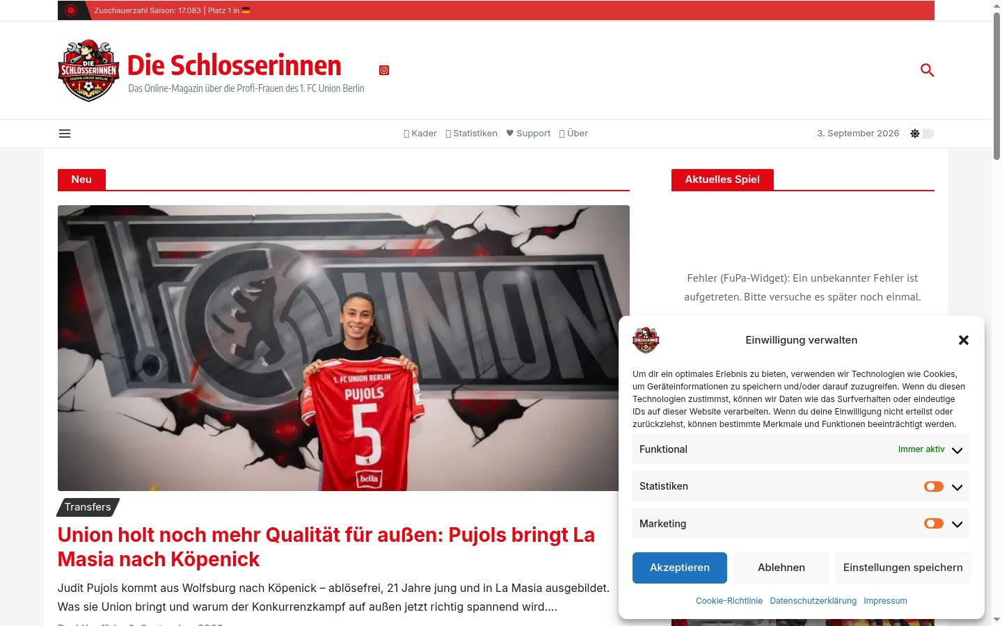 Snímka obrazovky banera súhlasu zobrazeného pred akoukoľvek interakciou