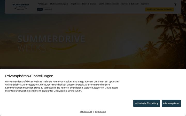 Screenshot of dieschneidergruppe.de