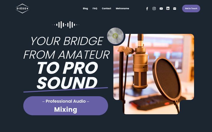 Screenshot of diese9.com