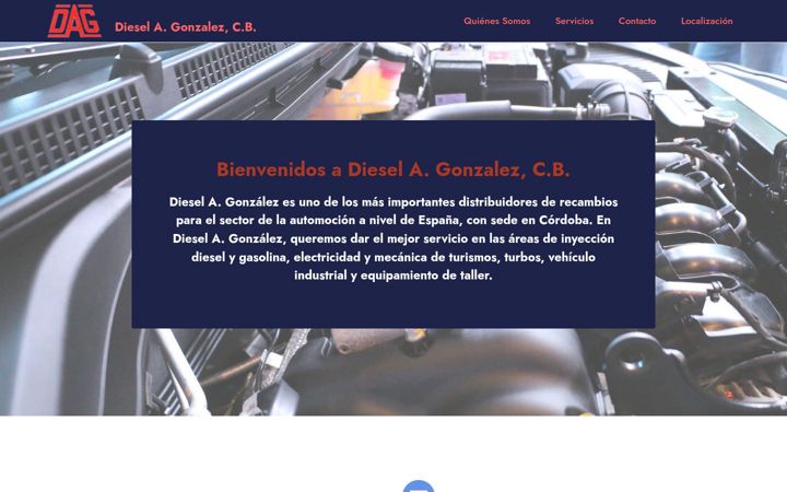 Skjámynd af dieselgonzalez.es