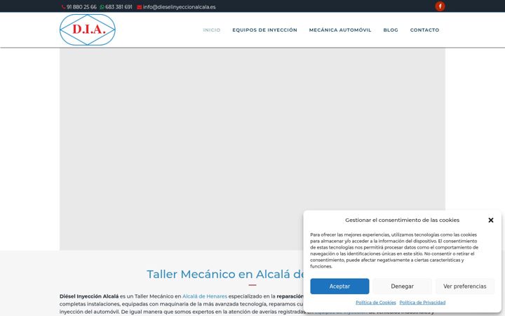 Skjámynd af dieselinyeccionalcala.es
