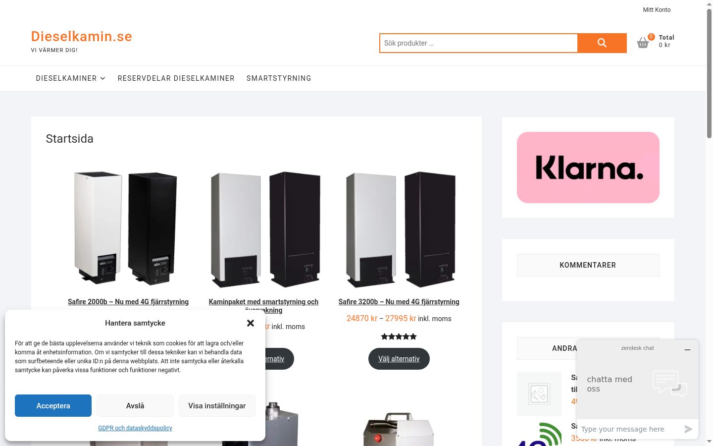 Zrzut ekranu banera zgody wyświetlanego przed jakąkolwiek interakcją