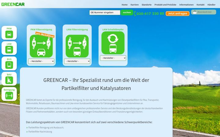 Screenshot di dieselpartikelfilter.net