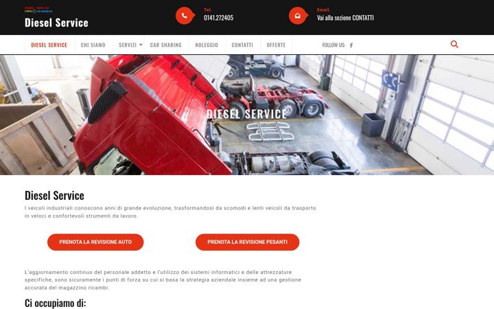 Screenshot von dieselserviceasti.it