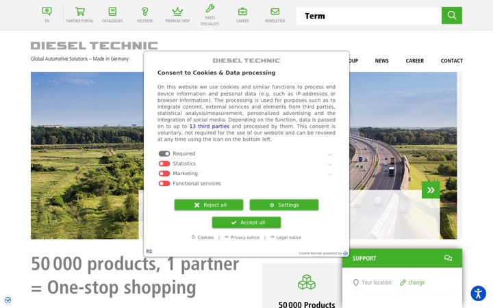 Captura de ecrã de dieseltechnic.com