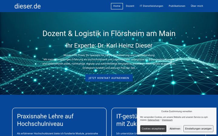 Screenshot of dieser.de