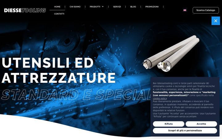 Screenshot of diessetooling.com