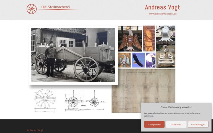 Screenshot of diestellmacherei.de