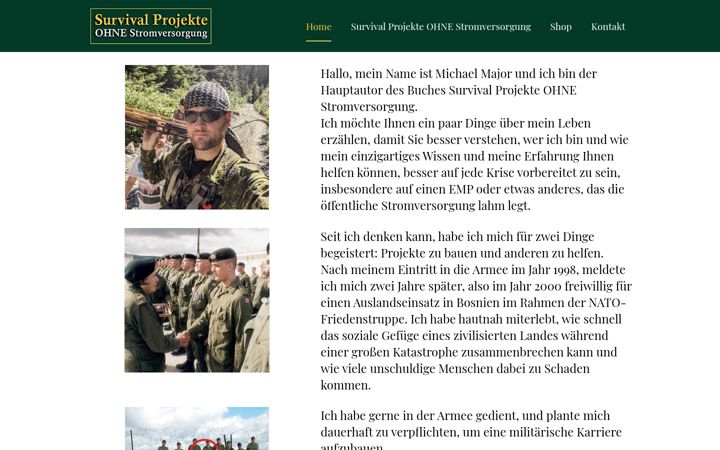 Screenshot of diesurvivalprojekte.com