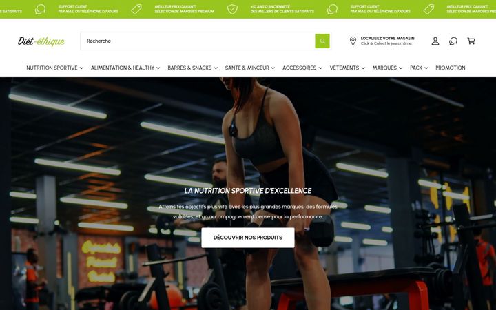 Screenshot of diet-ethique.eu