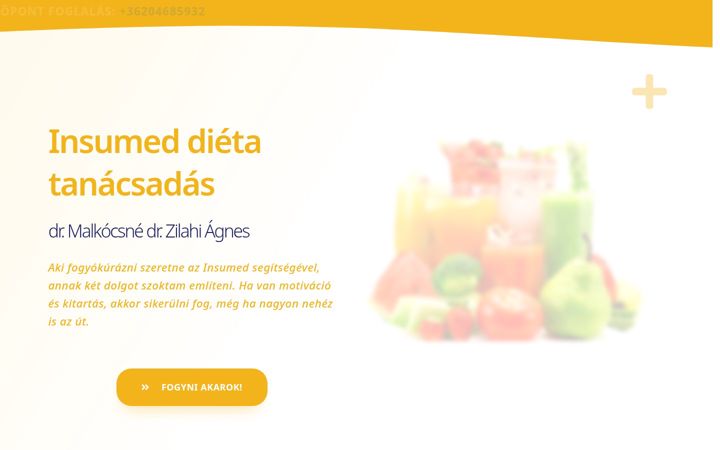 Screenshot of dieta-fogyas.hu