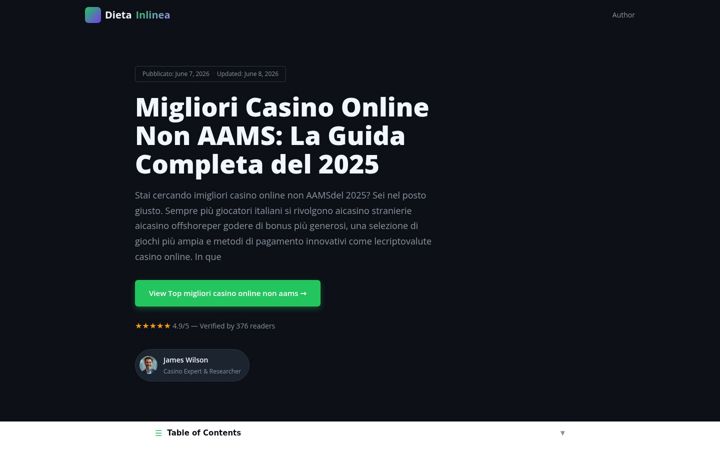 Screenshot of dieta-inlinea.it