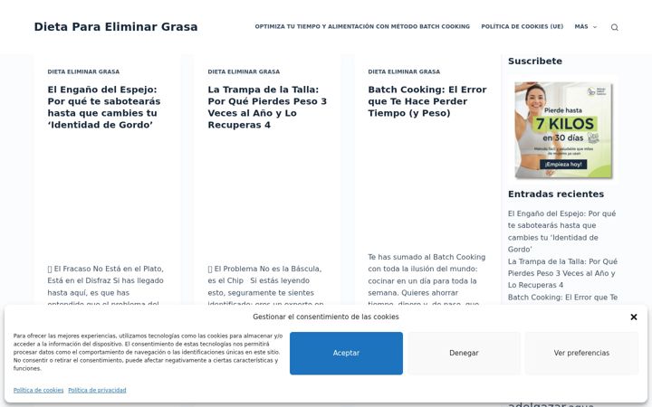 Screenshot of dietaeliminargrasa.com