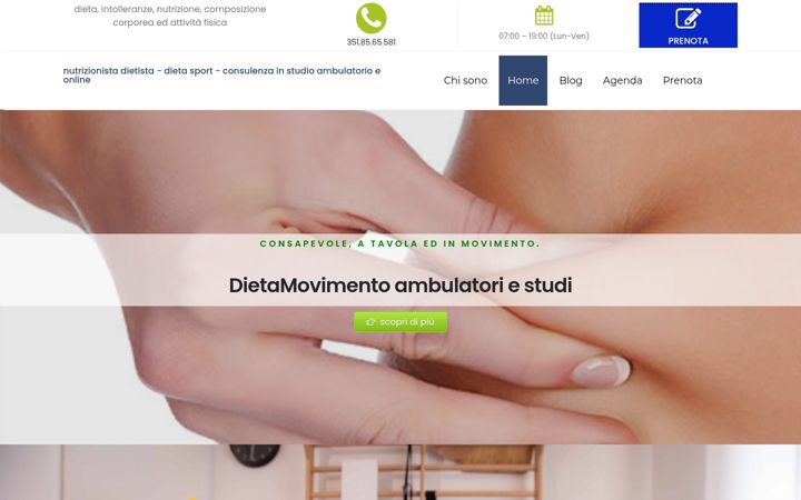 Screenshot von dietamovimento.it